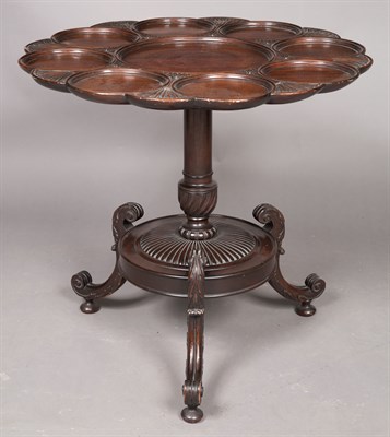 Lot 176 - George II Style Mahogany Supper Table Height...
