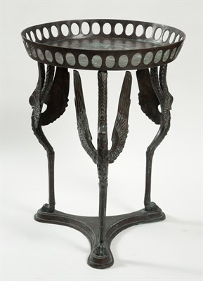 Lot 286 - Pair of Empire Style Patinated Bronze...