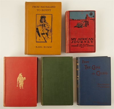 Lot 377 - [TRAVEL AND EXPLORATION IN AFRICA] Five titles....