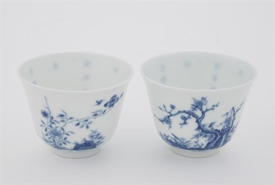 Lot 141 - Two Similar Chinese Blue and White Porcelain...