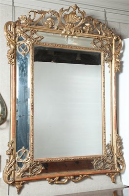 Lot 415 - Rococo Style Giltwood Mirror-Framed Mirror...