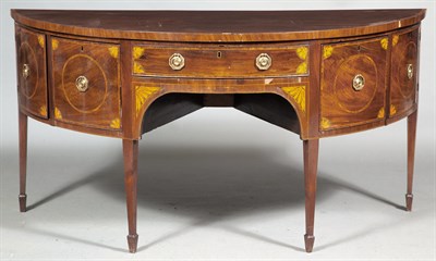 Lot 531 - George III Inlaid Mahogany Sideboard Late 18th...