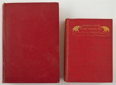 Lot 282 - [THE NILE] Two titles. Comprising: SYKES, C. A....