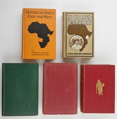 Lot 39 - [BIG GAME HUNTING] Group lot on African...