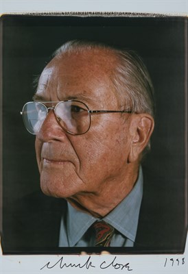 Lot 14 - CLOSE, CHUCK (b. 1940) Portrait of Mr....