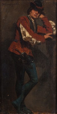 Lot 38 - Michele Gordigiani Italian-American, 1830-1909...