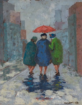 Lot 74 - James C. Rinehart American, 20th Century Three...