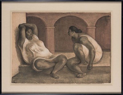 Lot 108 - Francisco Zúñiga (1912-1998) COLOQUIO...