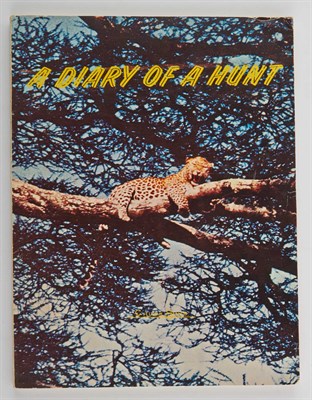 Lot 134 - ENNIS, CHUCK A Diary of a Hunt. Chuck-a-Luck...