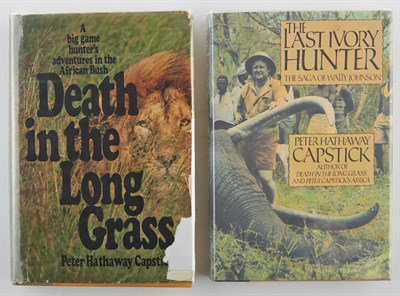 Lot 84 - CAPSTICK, PETER HATHAWAY Four items....