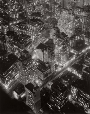 Lot 6 - ABBOTT, BERENICE (1898-1991) New York at Night,...