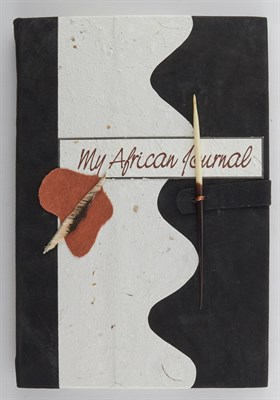 Lot 47 - [BLANK JOURNAL] My African Journal [cover...