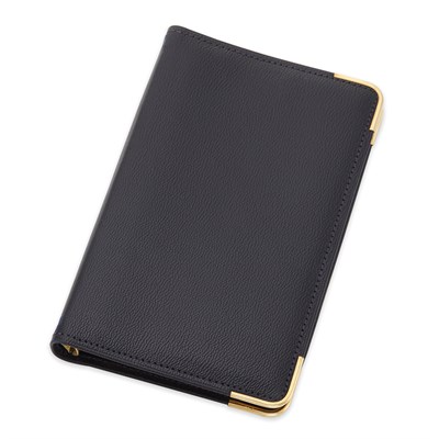 Lot 1392 - Leather and Gold Address Book and Toothpick, Cartier