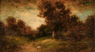 Lot 45 - Attributed to Ralph Albert Blakelock Twilight...