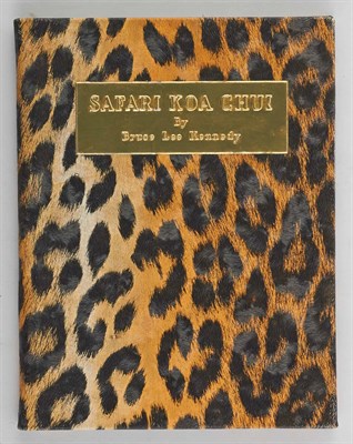 Lot 217 - KENNEDY, BRUCE LEE Safari Koa Chui. [Sioux...