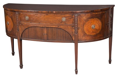 Lot 253 - Regency Style Inlaid Mahogany and Rosewood...