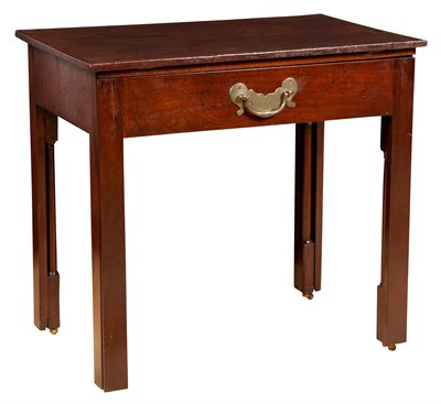 Lot 187 - George III Mahogany Architect's Table Height...
