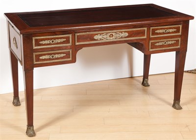 Lot 123 - Empire Style Mahogany and Gilt-Bronze-Mounted...