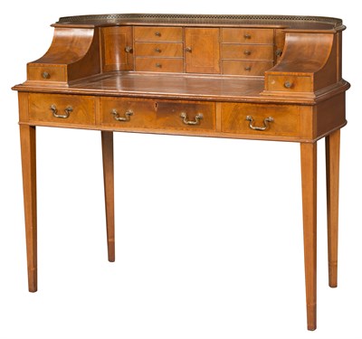 Lot 128 - George III Style Mahogany and Brass-Mounted...