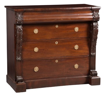 Lot 149 - George IV Mahogany Chest of Three Drawers...