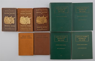 Lot 386 - WARD, ROWLAND Several editions of the...