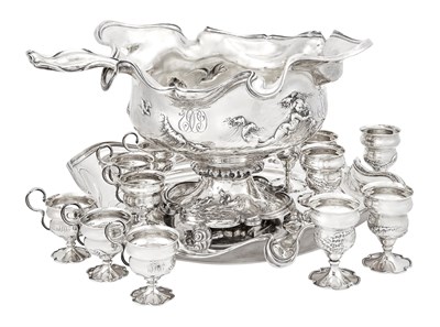 Lot 330 - International Art Nouveau Sterling Silver...