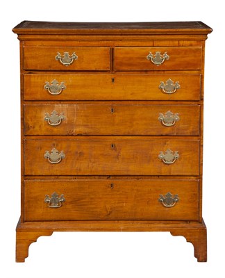 Lot 236 - Chippendale Maple Chest of Drawers New England,...