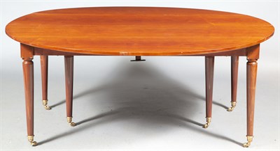 Lot 494 - Louis XVI Mahogany Extension Dining Table The...