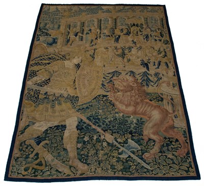 Lot 611 - Flemish Tapestry Panel Flanders, 17th century...