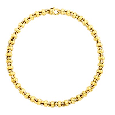 Lot 229 - Two-Color Gold Necklace, Chimento
