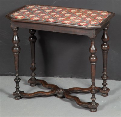 Lot 492 - Louis XIV Ebonized Beechwood and...