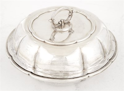 Lot 308 - Egyptian Silver Covered Entrée Dish First half...