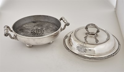 Lot 300 - George IV Sterling Silver Covered Entrée Dish...