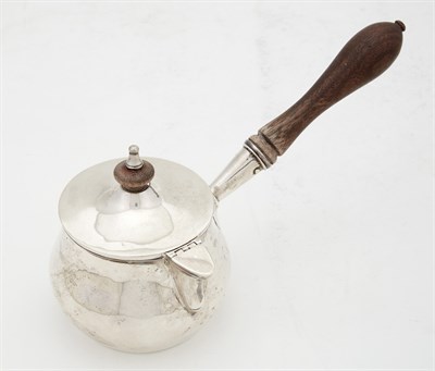 Lot 305 - Indian Colonial Silver Brandy Warmer Hamilton...