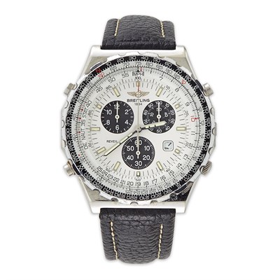 Lot 1786 - Stainless Steel 'Jupiter Pilot' Chronograph Wristwatch, Breitling