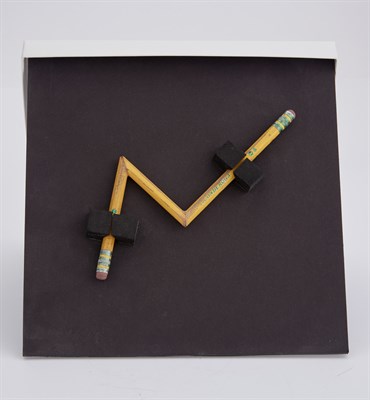 Lot 3 - Ryan Brown American, b. 1977 Untitled (Wooden...