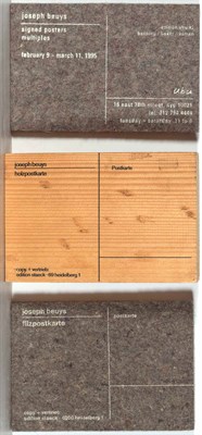 Lot 21 - Joseph Beuys (1921-1986) FIZPOSTARTE;...