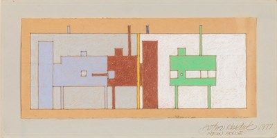 Lot 37 - John Hejduk American, 1929-2000 North East...