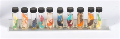 Lot 18 - RBill Scanga American, b. 1969 Ten Fish with...