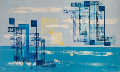 Lot 82 - Irene Rice Pereira American, 1907-1971 Planet...