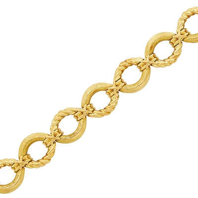Lot 389 - Gold Bracelet, Tiffany & Co., Schlumberger