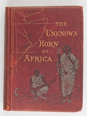 Lot 202 - JAMES, F. L. The Unknown Horn of Africa. An...
