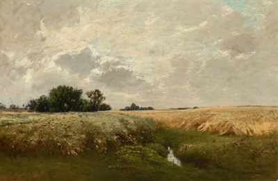 Lot 37 - Edward Gay American, 1837-1928 Landscape, 1890...