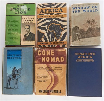 Lot 4 - [AFRICAN TRAVEL AND EXPLORATION] A group...