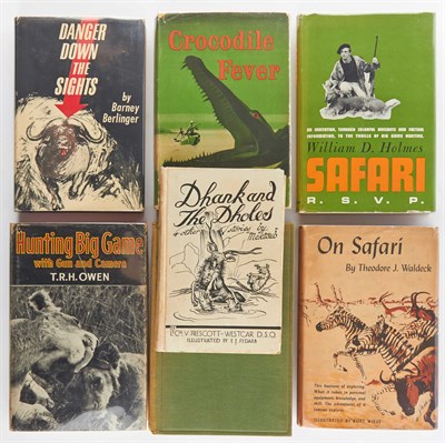 Lot 40 - [BIG GAME HUNTING] A group miscellany....