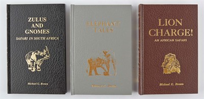 Lot 65 - BROWN, MICHAEL G. Three titles. Comprising:...