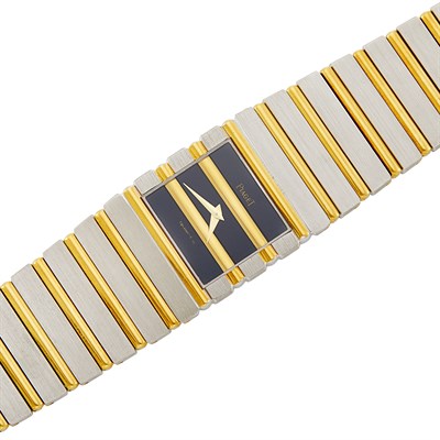 Lot 86 - Gentleman's Two-Color Gold 'Polo' Wristwatch, Piaget