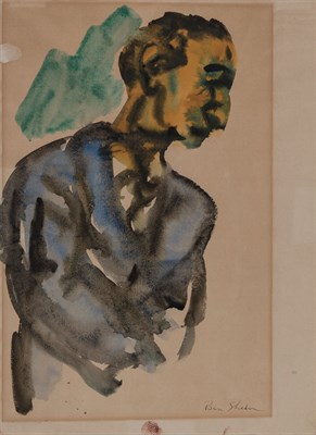 Lot 80 - Ben Shahn American, 1898-1969 Man in Jacket...