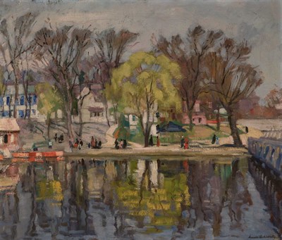 Lot 28 - Arnold Lakhovsky Russian, 1880-1937 Figures...