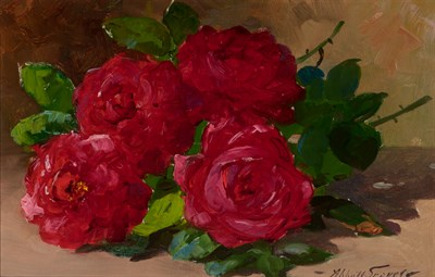 Lot 52 - Abbott Fuller Graves American, 1859-1936 Roses...